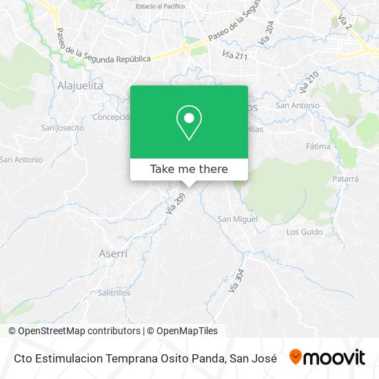 Cto Estimulacion Temprana Osito Panda map
