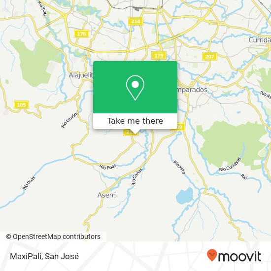 MaxiPali map