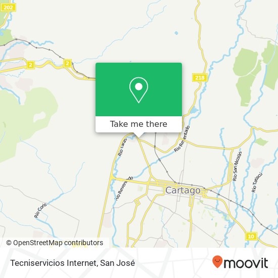 Tecniservicios Internet map