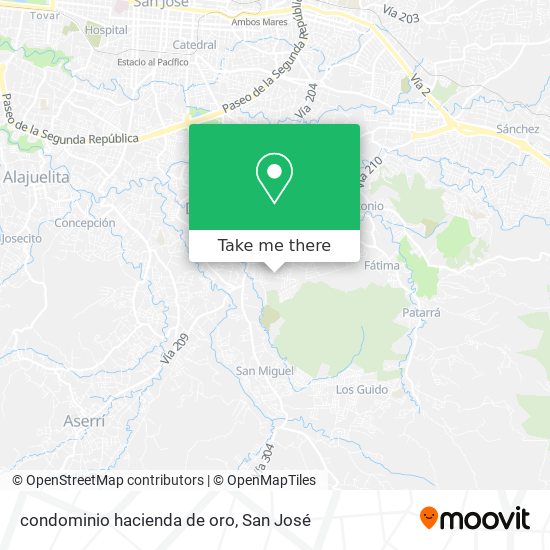Mapa de condominio hacienda de oro