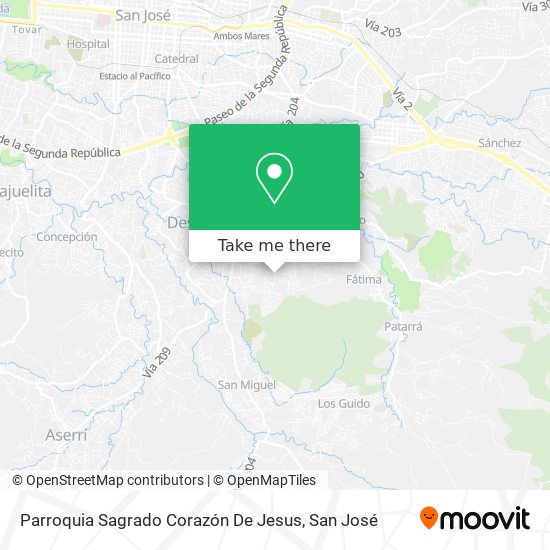 Parroquia Sagrado Corazón De Jesus map