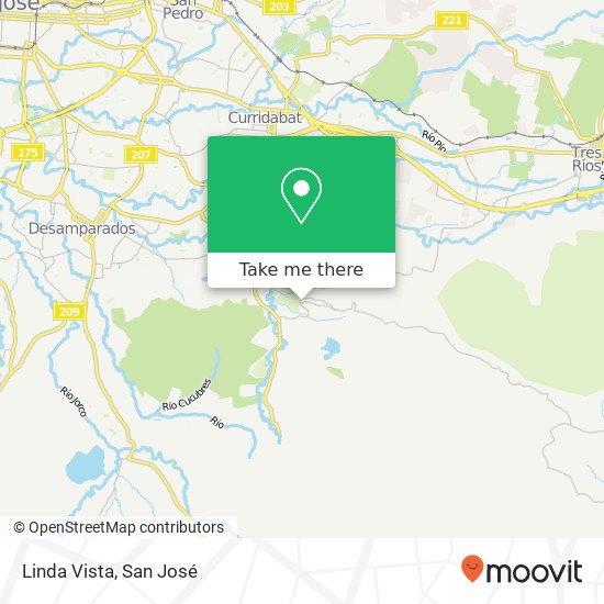 Linda Vista map