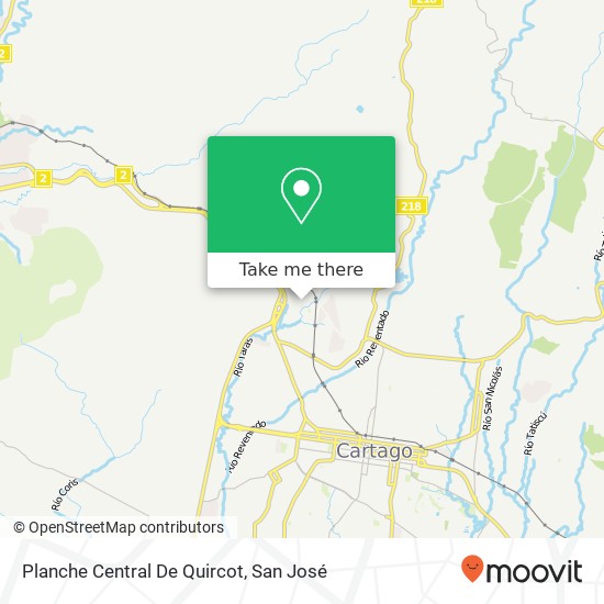 Planche Central De Quircot map