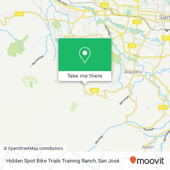 Hidden Spot Bike Trials Training Ranch map
