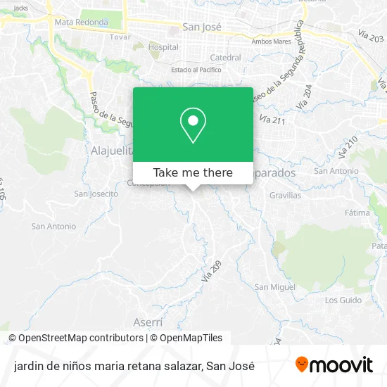 Mapa de jardin de niños maria retana salazar