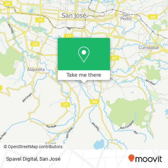 Spavel Digital map