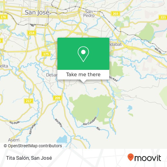 Tita Salón map