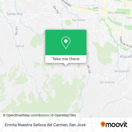 Ermita Nuestra Señora del Carmen map