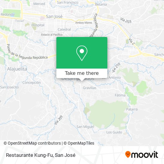 Restaurante Kung-Fu map