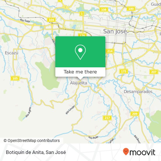 Botiquín de Anita map