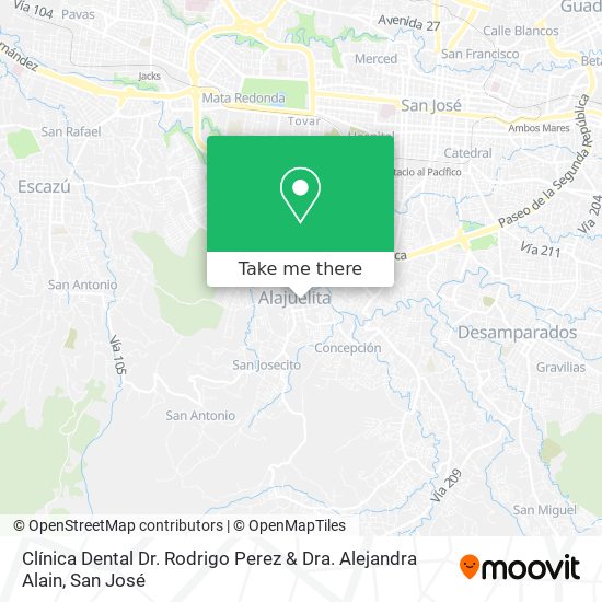 Clínica Dental Dr. Rodrigo Perez & Dra. Alejandra Alain map