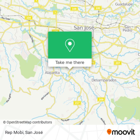 Rep Mobi map