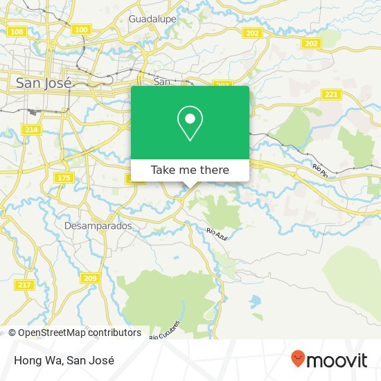Hong Wa map