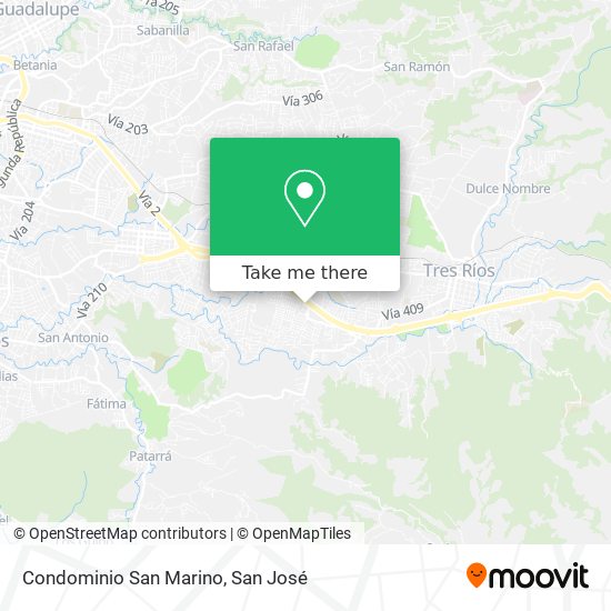 Condominio San Marino map