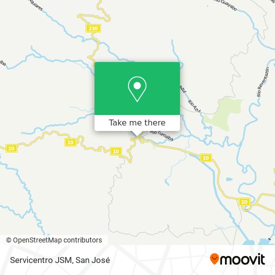 Servicentro JSM map