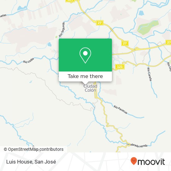 Luis House map