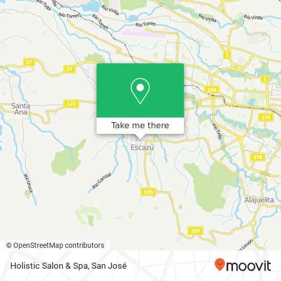 Holistic Salon & Spa map