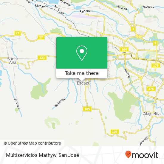Multiservicios Mathyw map