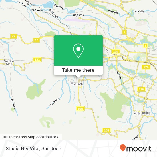 Studio NeoVital map