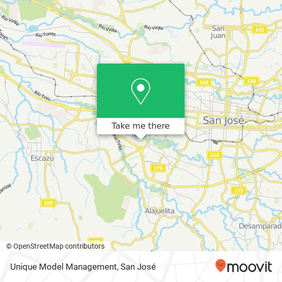 Mapa de Unique Model Management