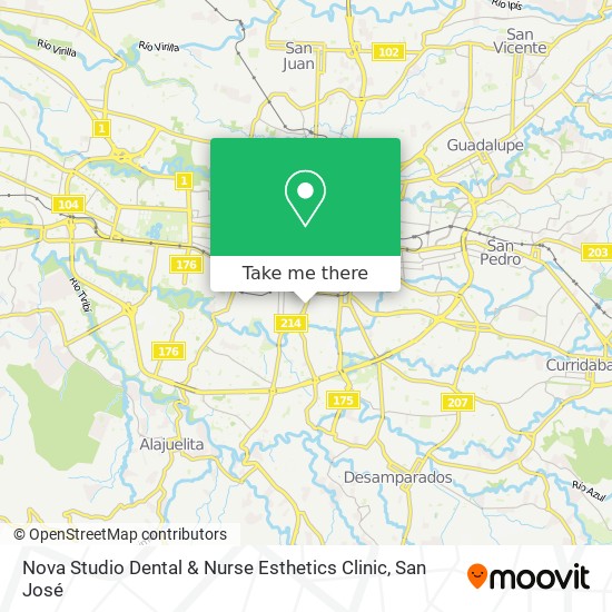 Nova Studio Dental & Nurse Esthetics Clinic map