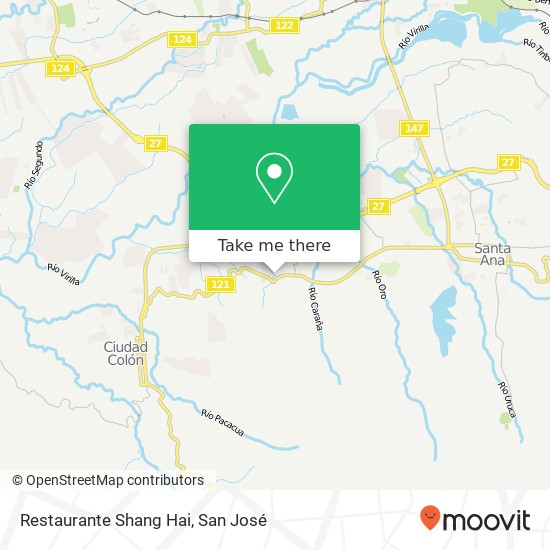 Restaurante Shang Hai map