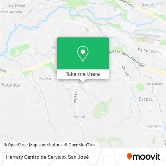 Herrary Centro de Servicio map
