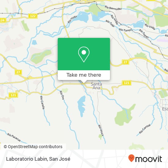 Laboratorio Labin map