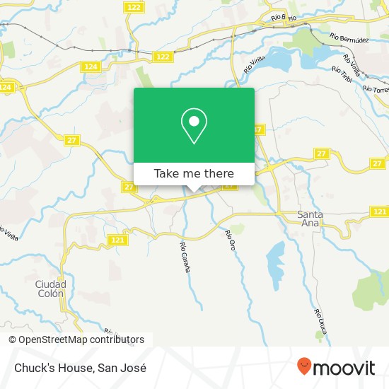 Chuck's House map