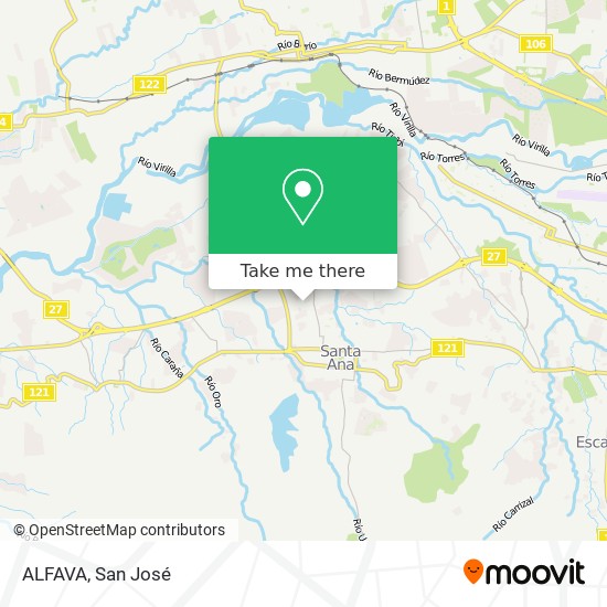 ALFAVA map