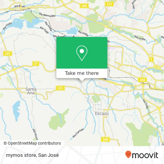 Mapa de mymos store