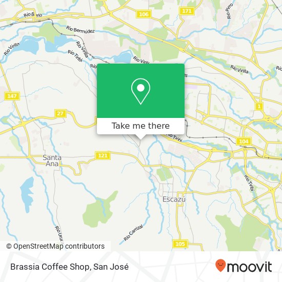 Brassia Coffee Shop map