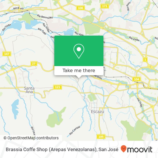 Brassia Coffe Shop (Arepas Venezolanas) map
