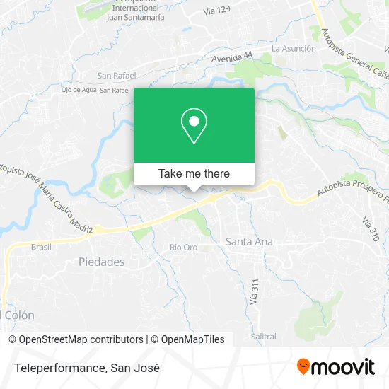 Teleperformance map