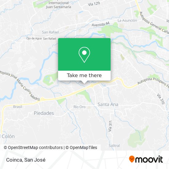 Coinca map