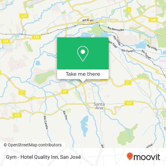 Mapa de Gym - Hotel Quality Inn