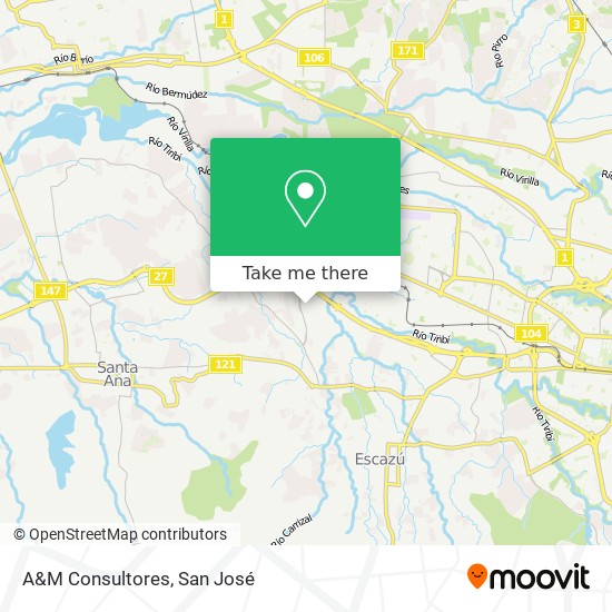 A&M Consultores map