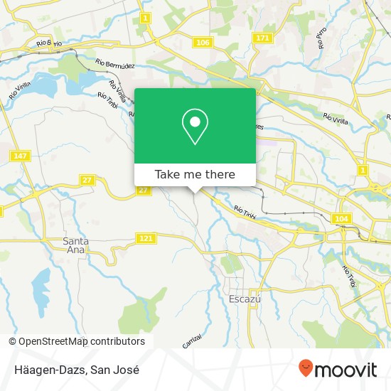 Häagen-Dazs map
