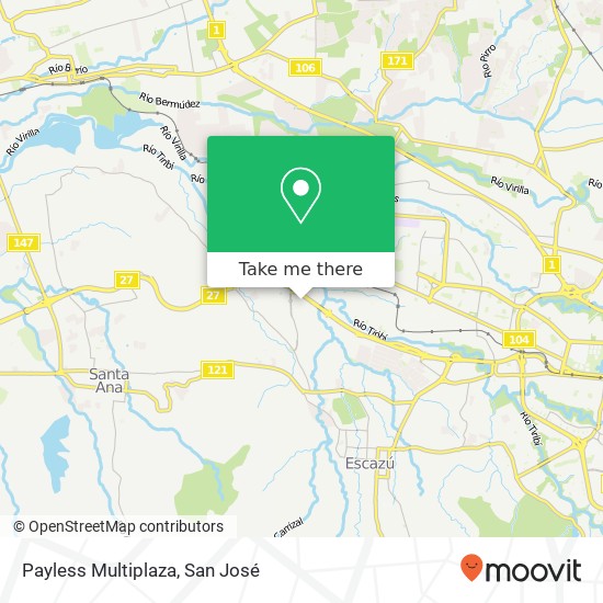 Payless Multiplaza map