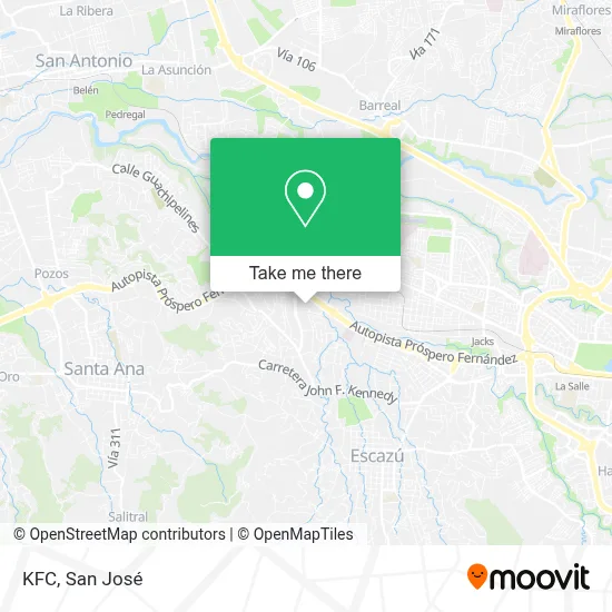 KFC map