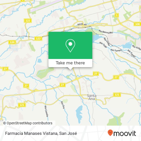 Farmacia Manases Vistana map