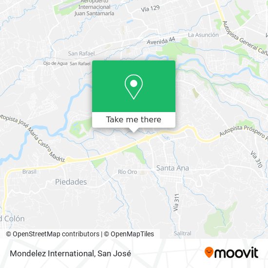 Mondelez International map