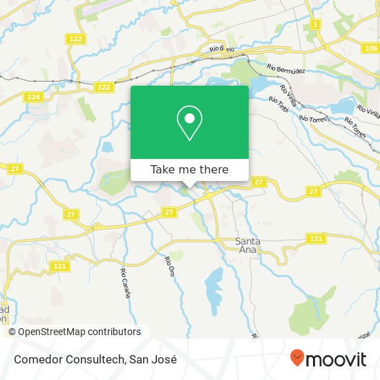 Comedor Consultech map