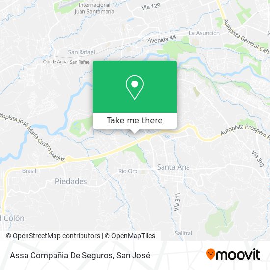 Assa Compañia De Seguros map