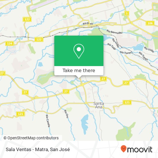 Sala Ventas - Matra map
