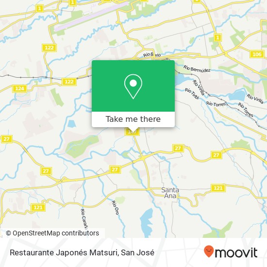 Restaurante Japonés Matsuri map