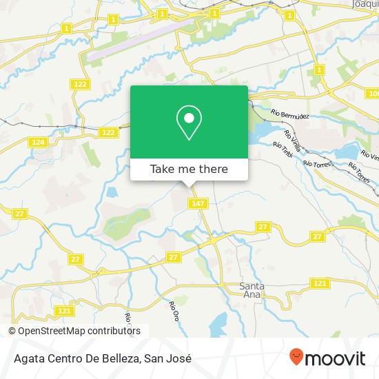 Agata Centro De Belleza map