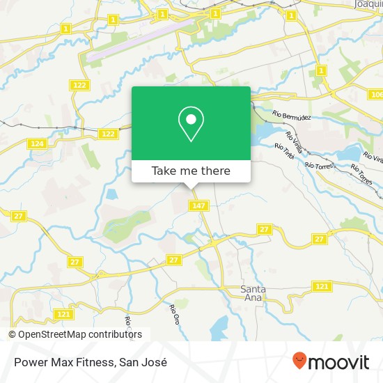 Power Max Fitness map
