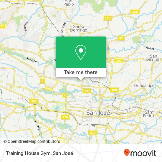 Training House Gym map