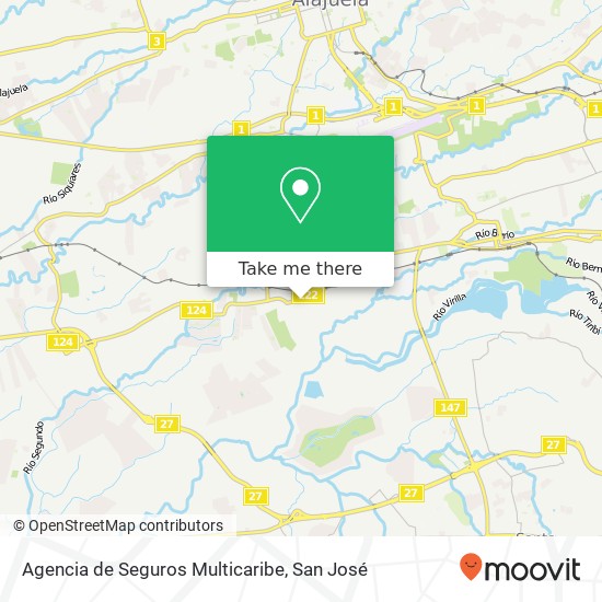 Agencia de Seguros Multicaribe map